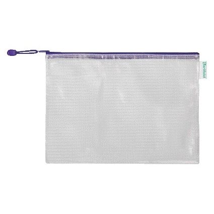 Tarifold - Aufbewahrungstasche mit Reißverschluss 330x240mm PVC blau