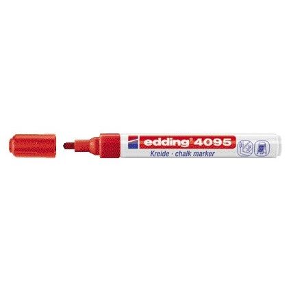 Edding - Kreidemarker 4095 rund 2-3mm rot