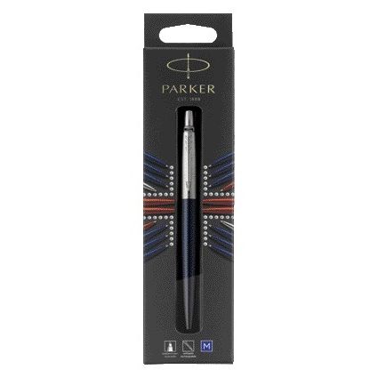 Parker - Jotter Royal Blue CT mittlerer Blister-Kugelschreiber, 1 Stück