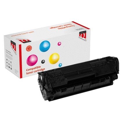 Quantore - Tonerkartuschen-Alternative für Q2612A 12A schwarz