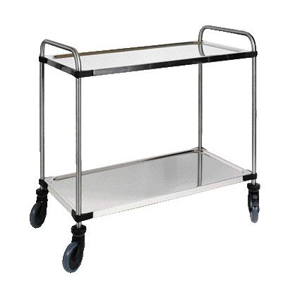 Quantore - Servierwagen mit 2 Regalen 870x570x950mm