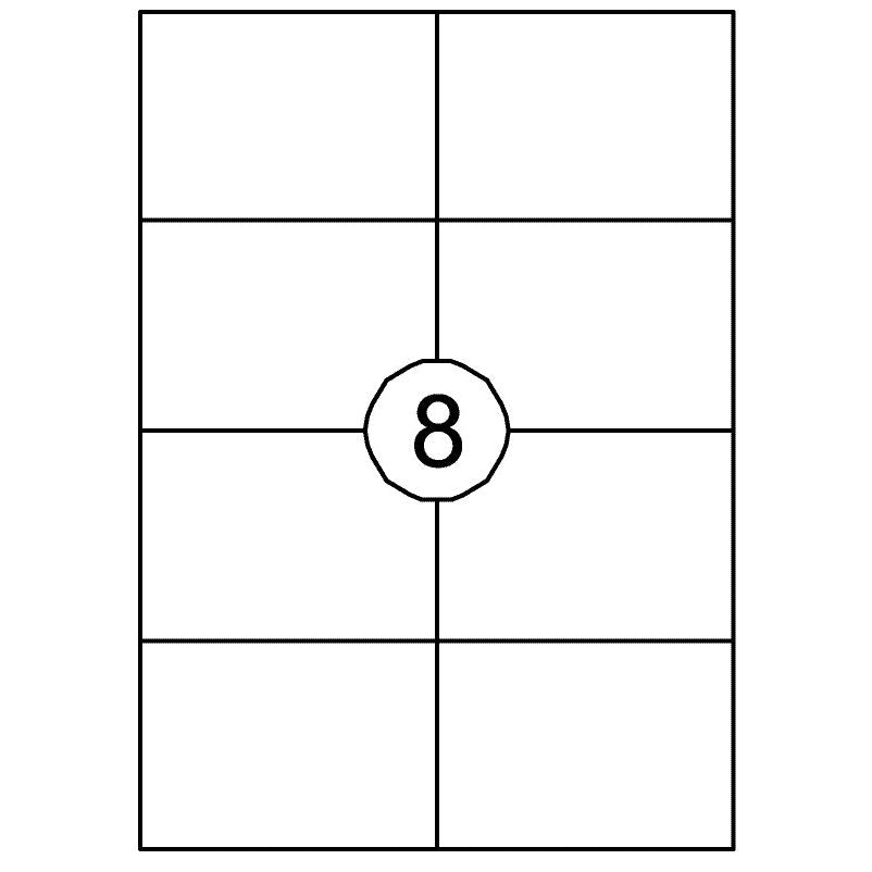 Quantore - Etikett 105x74mm 800 Stück
