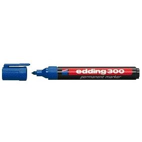 Edding - Filzstift 300 rund 1,5-3mm blau