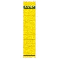 Leitz - Rückenschild breit/lang 62x285mm selbstklebend gelb 10 Stück