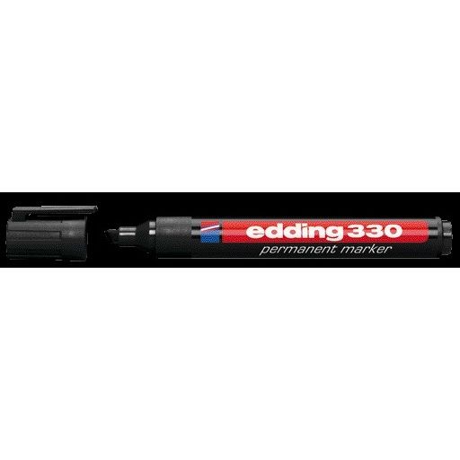 Edding - Filzstift 330 Diagonale 1,5-5mm schwarz