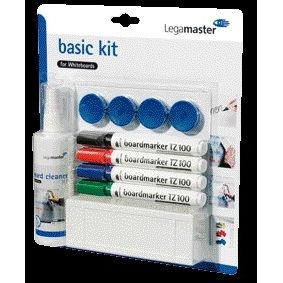 Legamaster - Whiteboard terkit 125100 Basisset | 10 Stück
