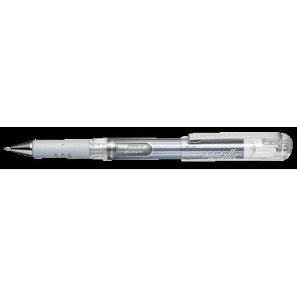 Pentel - Gelschreiber K230M mittleres metallisches Silber