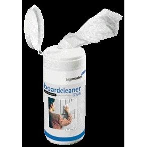 Legamaster - Whiteboard-Reiniger TZ66 121400 Dose mit 100 Stück