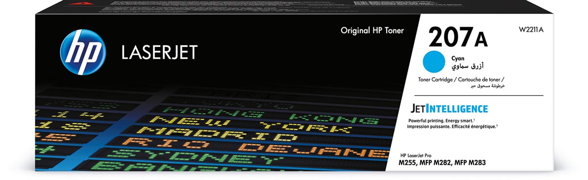HP - Tonerkartusche w2211a 207a blau