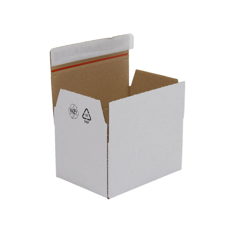 Klika - Autolock-Box Einzelwelle 310 x 230 x 160 mm weiß | 10 Stück
