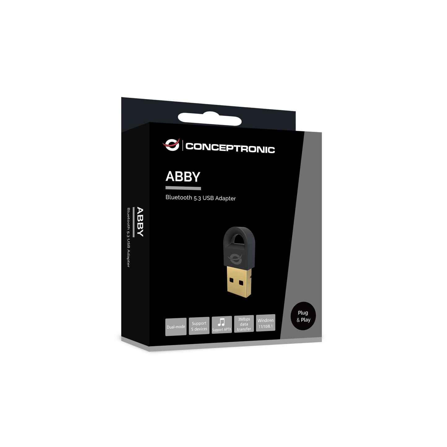 CONCEPTRONIC - ABBY16B netwerkkaart Bluetooth 3 Mbit/s