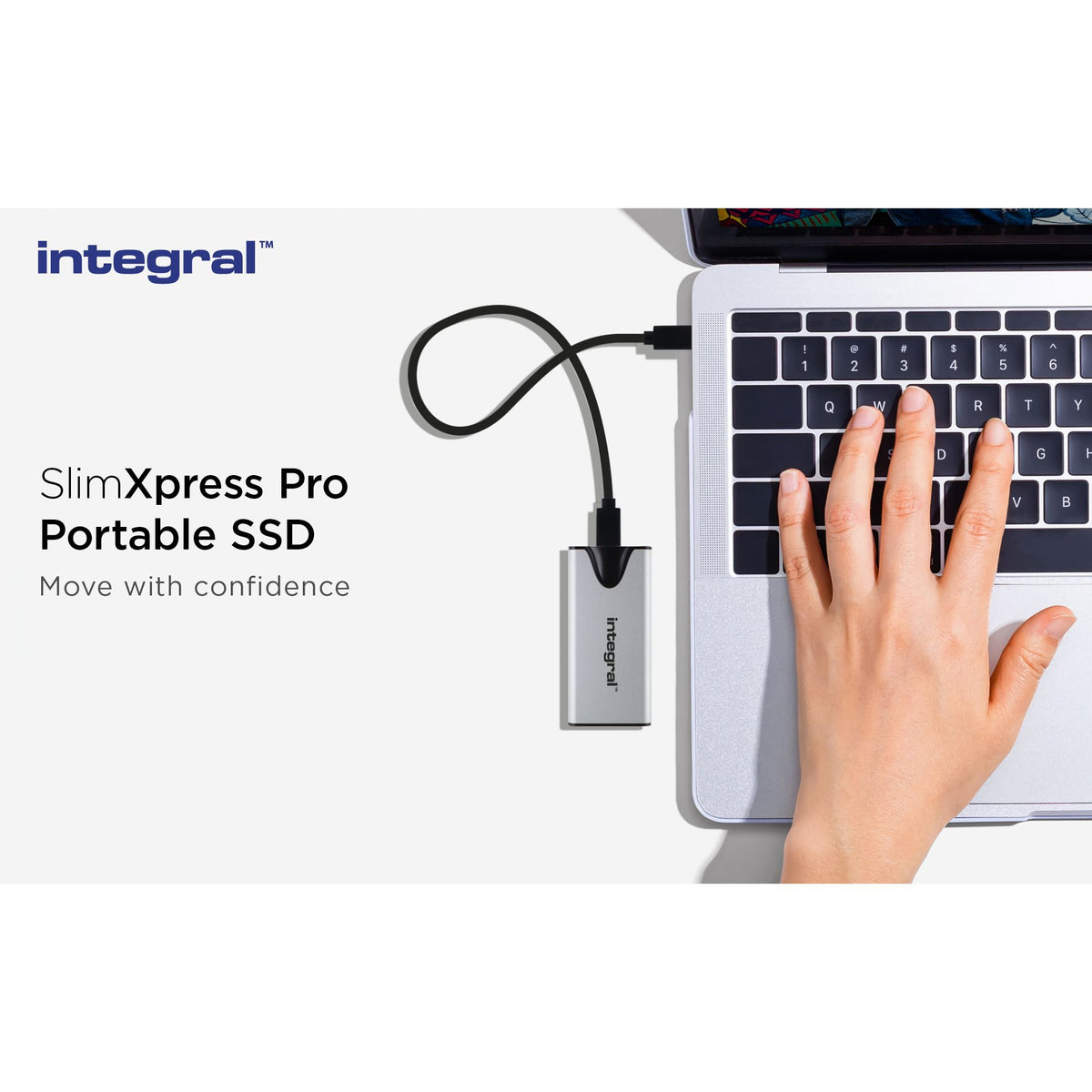 Integral - SSD SlimXpress Portable USB-C 2 TB