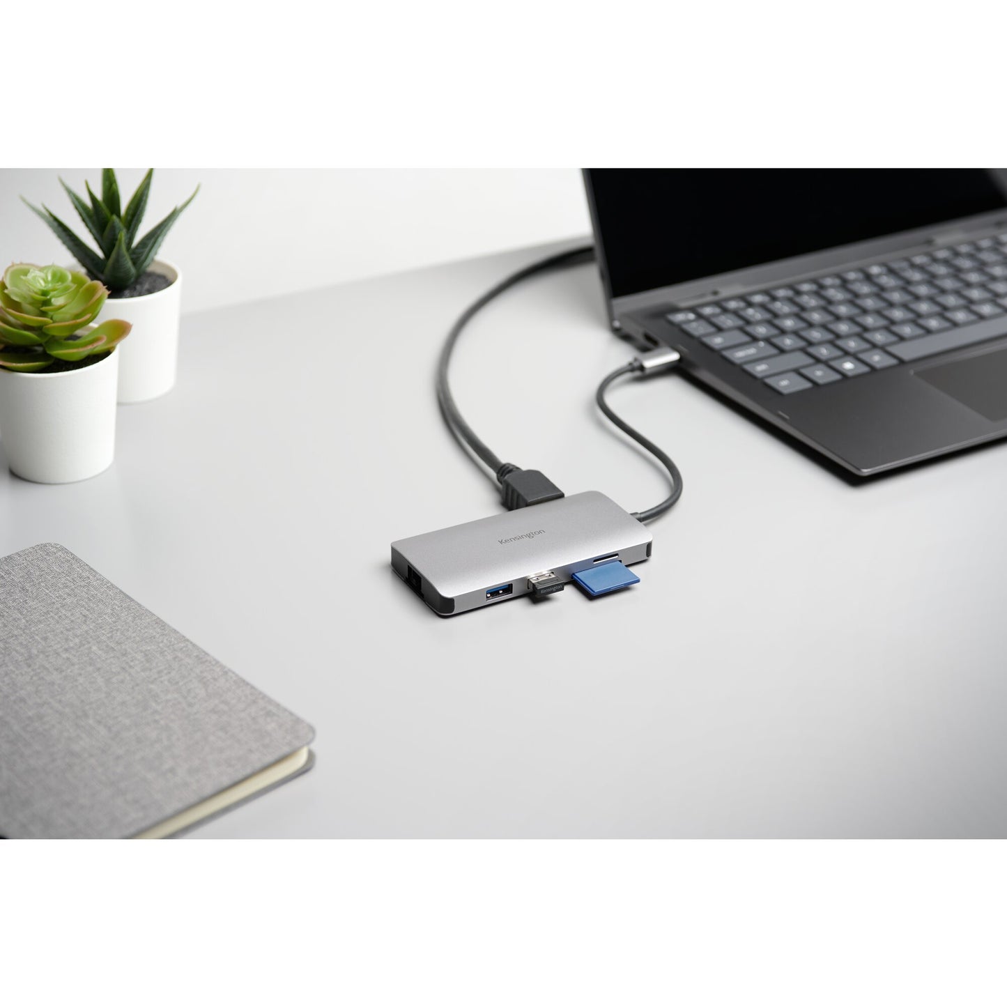 Kensington - UH1400P USB-C 8-in-1-Dockingstation