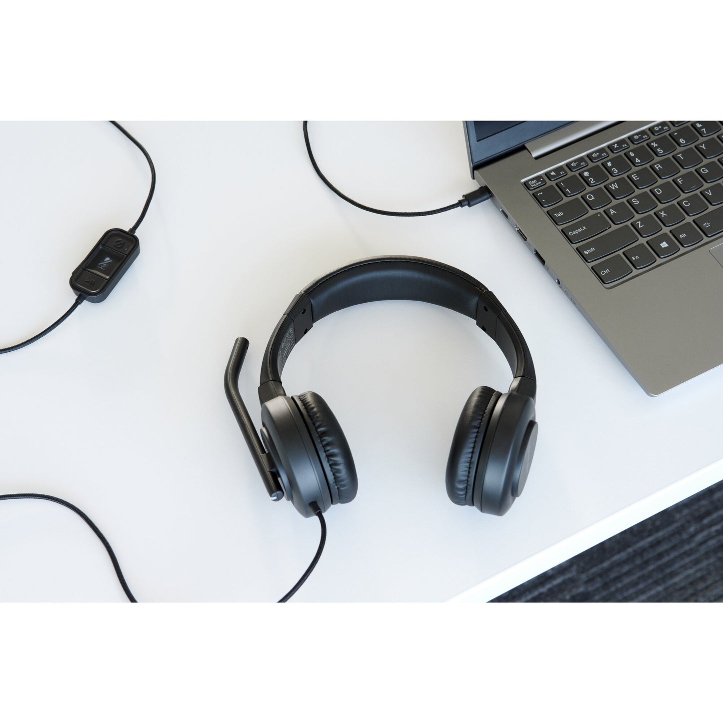 Kensington - USB-C-Headset H1000, On-Ear, schwarz