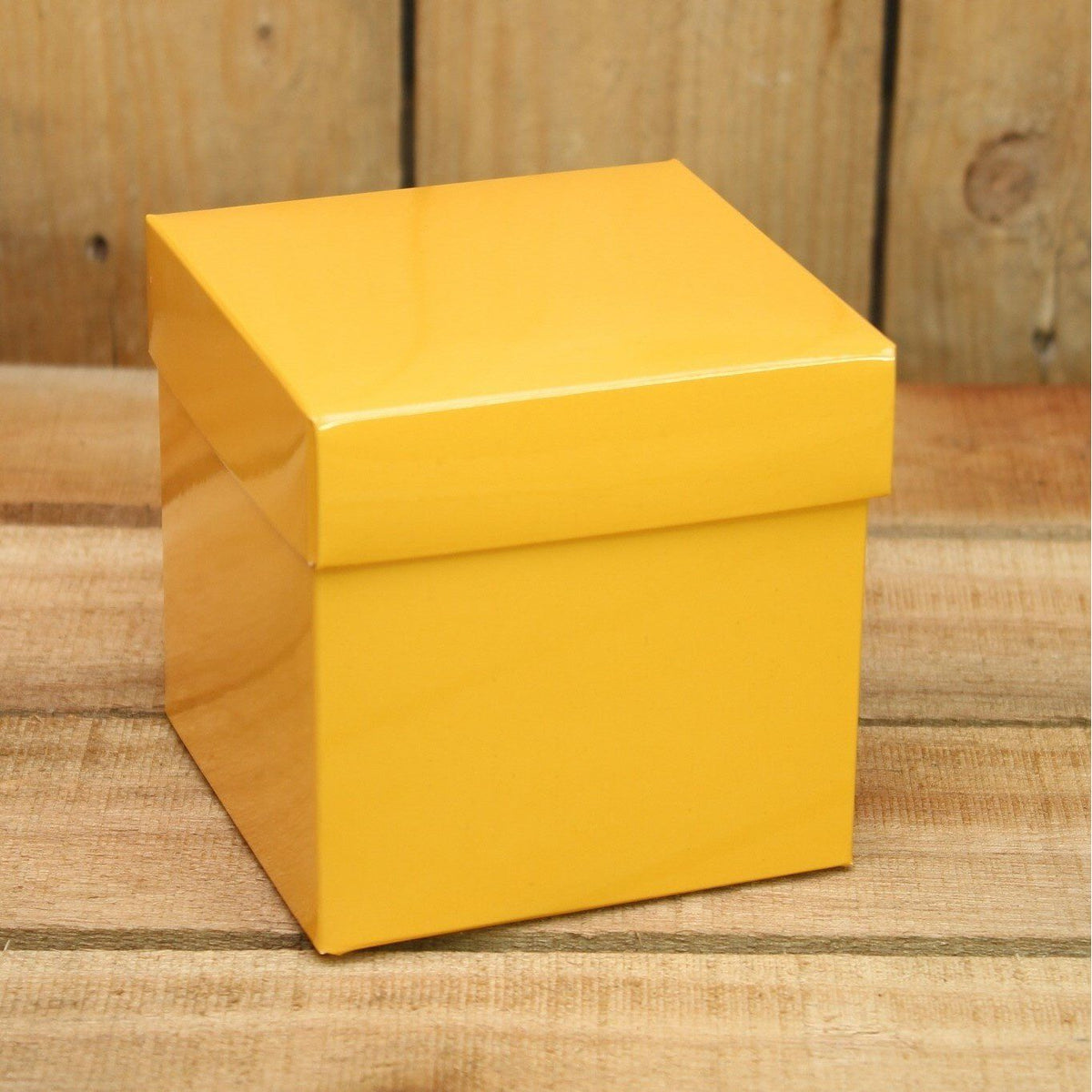 Bonbon doosjes - Chocolade doosje - Warm geel 124 basic - 24 stuks