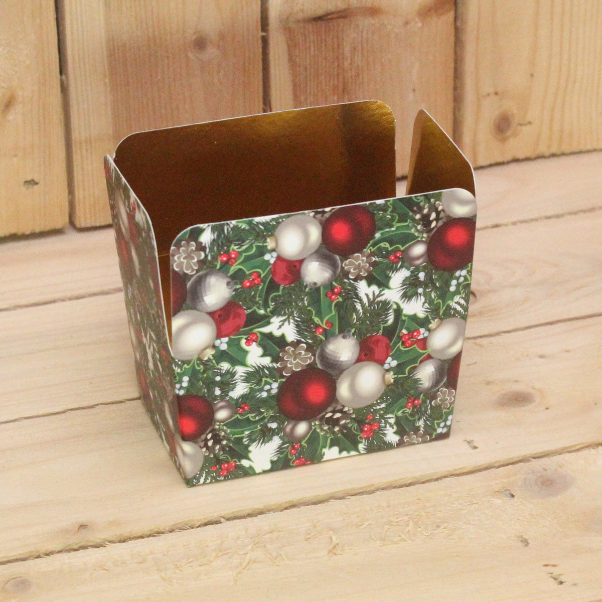 Bonbon doosjes - Chocolade doosje - Kersttraditie LAAG - 24 stuks