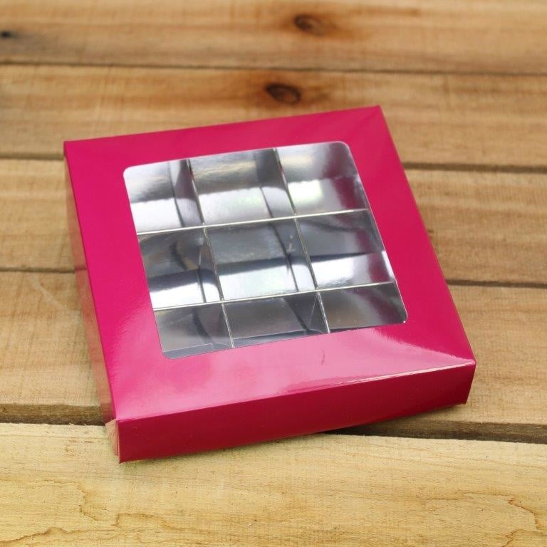 Bonbon doosjes - Chocolade doosje - Framboos 156 basic - 24 stuks