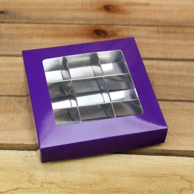 Bonbon doosjes - Chocolade doosje - Violet 163 basic - 24 stuks