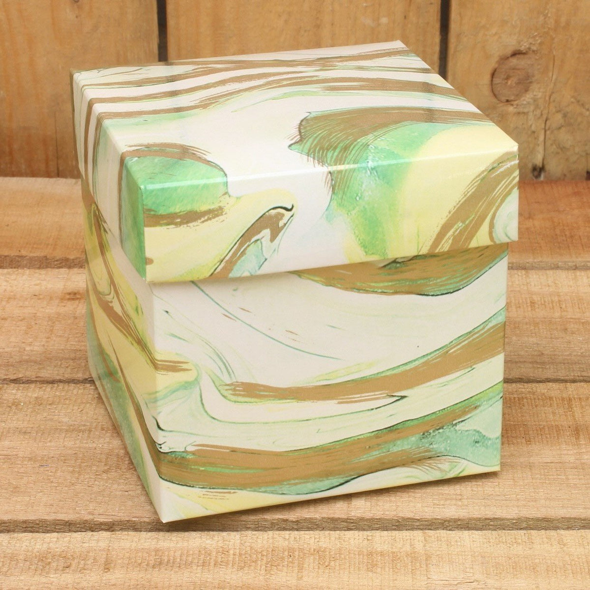 Bonbon doosjes - Chocolade doosje - Wave green - 24 stuks