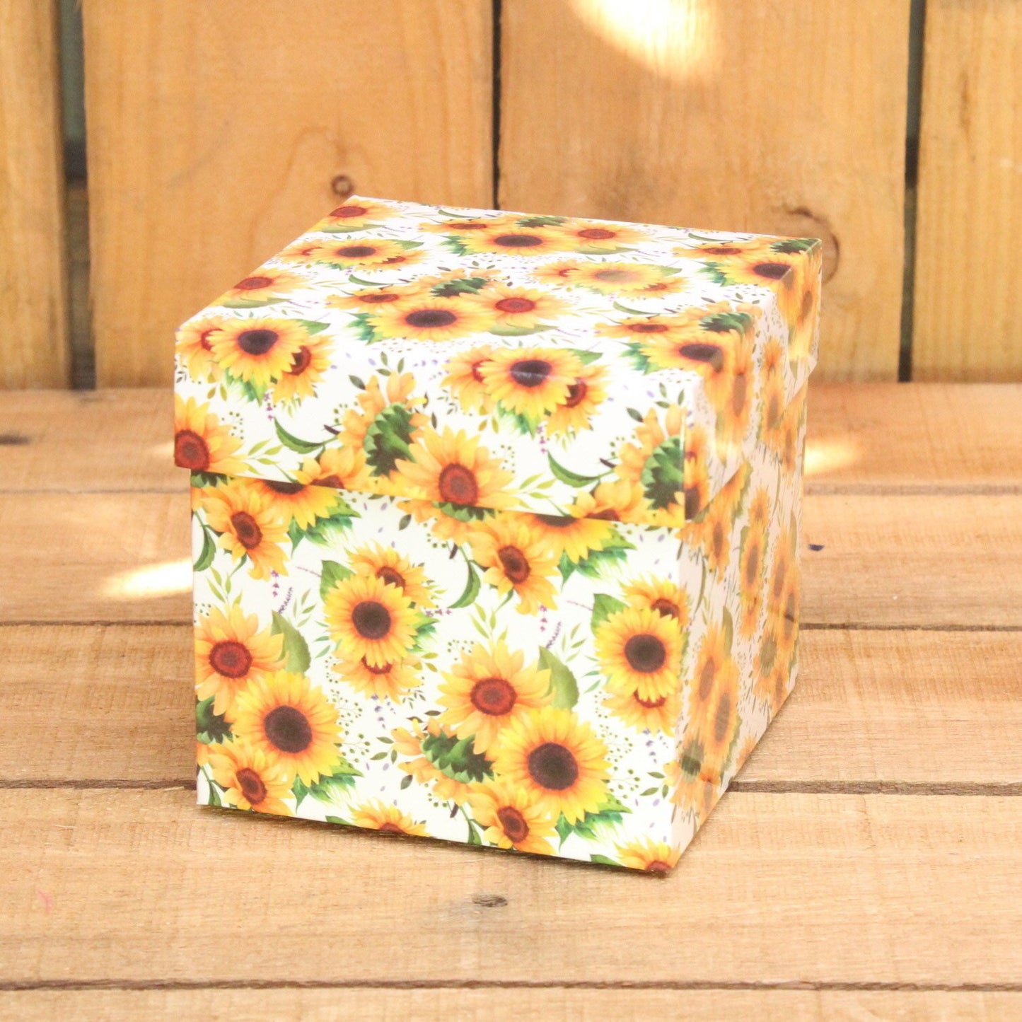 Bonbon doosjes - Chocolade doosje - Zonnebloem - 24 stuks