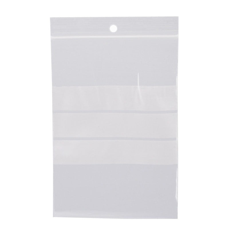 Klika - Druckverschlussbeutel 120 x 180 mm mit Schreibfläche