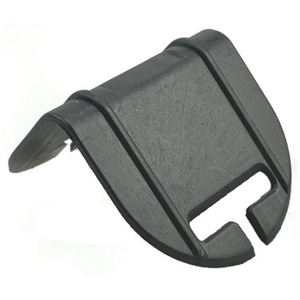 Klika - Kunststoffeckenschutz schwarz 22 x 41 mm (max. Bandbreite x Flügelbreiten) mit T-Nut