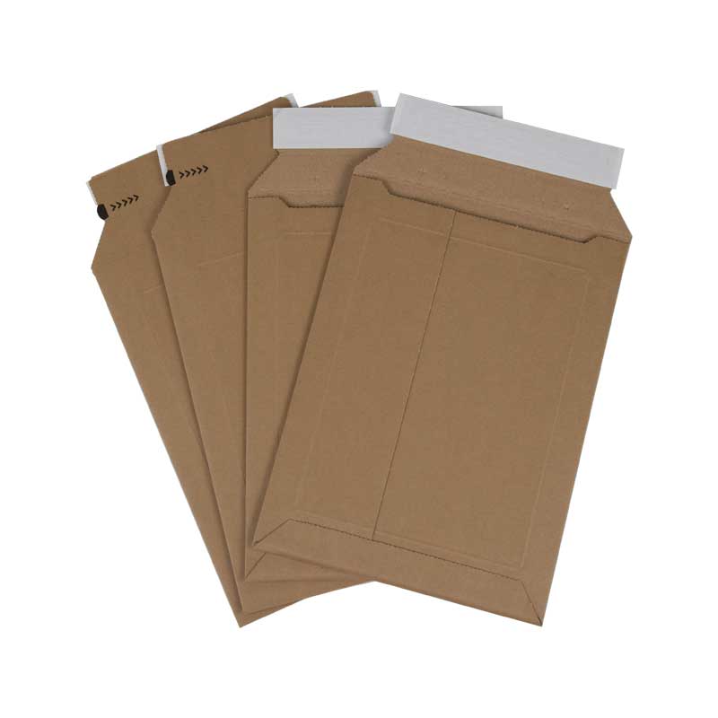 Klika - Briefumschläge aus Wellpappe 187 x 278 mm braun | 25 Stück