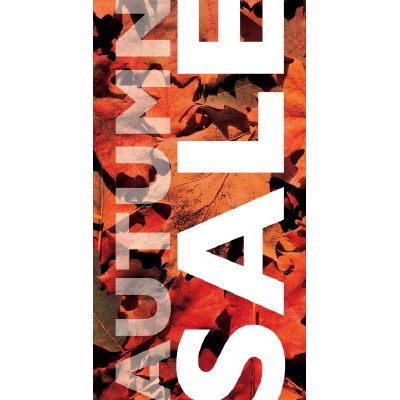 Klika - Raambiljet thema AUTUMN SALE afm 50x94cm