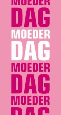Klika - Raambiljet thema MOEDERDAG afm. 50x94cm
