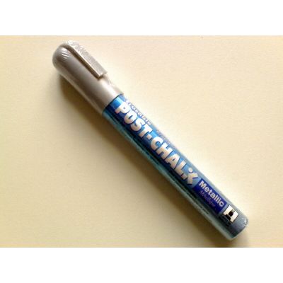 Klika - Krijtstift zilver krijtstift smal 6 mm X