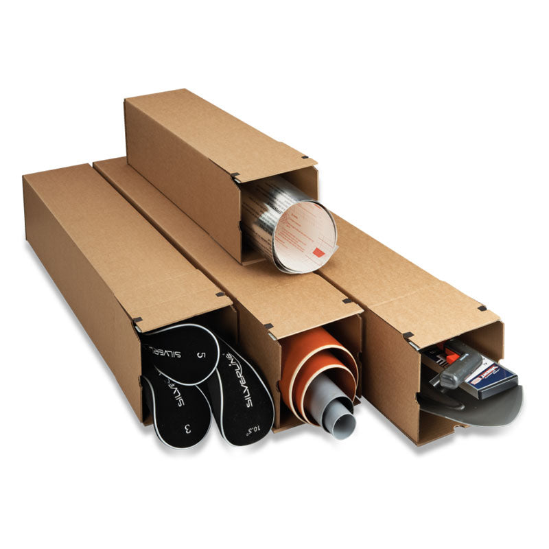 Klika - Längliche Box Single Wave 1170 x 105 x 105 mm braun | 10 Stück