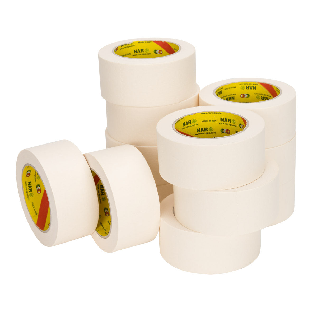 NAR - Ecomask e () 50 mm x 50 Meter weiß-beige | 6 Stück