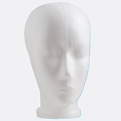 Klika - Weiße Perücke, Kopfhöhe 26 cm, Dame