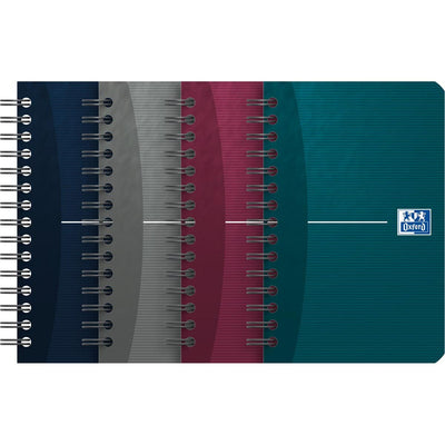 Oxford – Essentials-Notizbuch, 180 Seiten, ft 9 x 14 cm, kariert 5 mm, verschiedene Farben