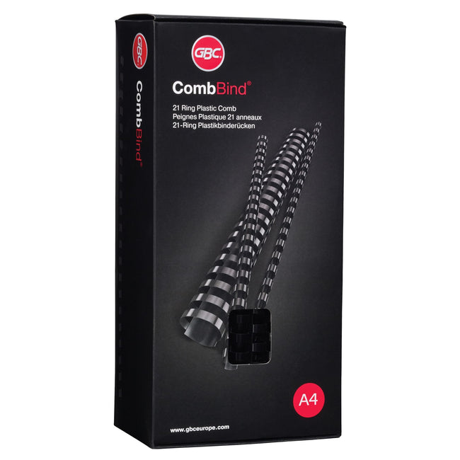 GBC -  CombBind Bindruggen Wit 12mm (100)