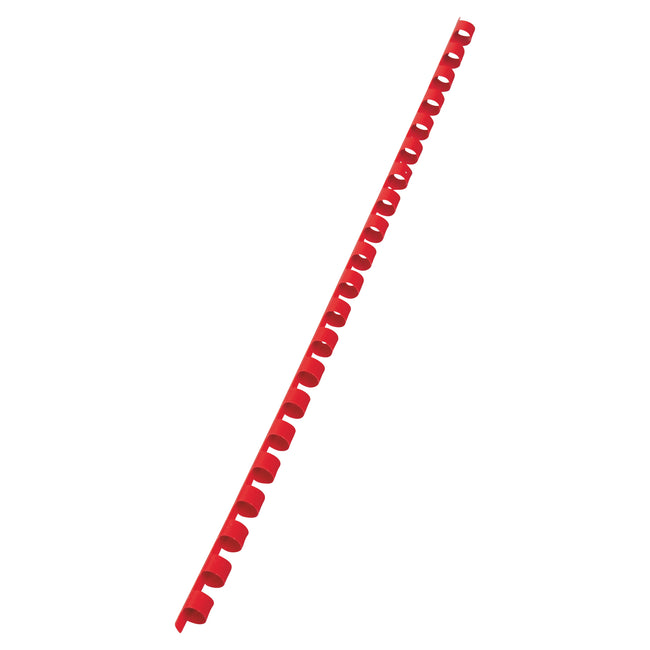 GBC -  CombBind Bindruggen Rood 8mm (100)