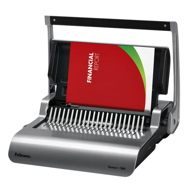 Fellowes -  Quasar+ 500 500 vel Houtskool, Grijs