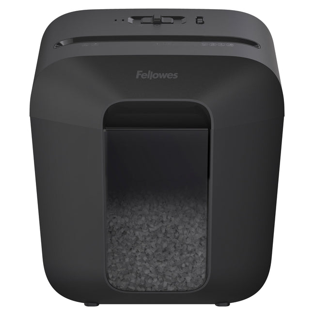 Fellowes -  Papiervernietiger  lx25m 4x12mm zwart