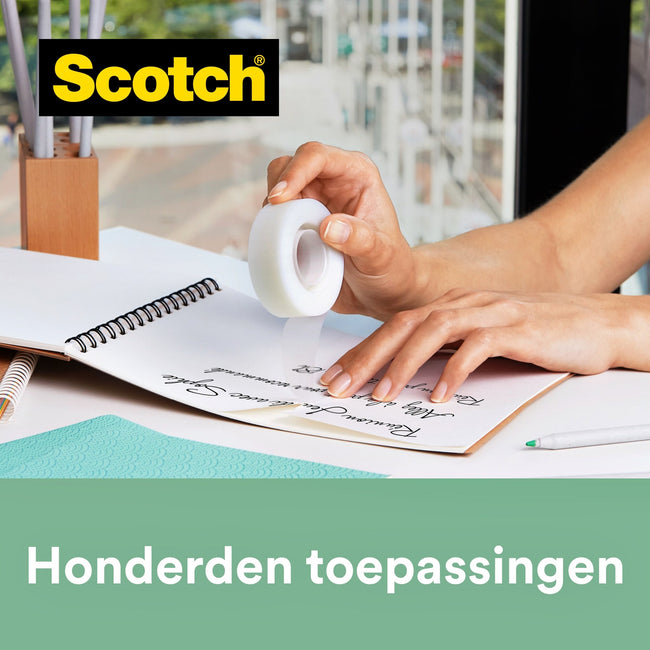 Scotch -  Plakband magic 900 19mmx30m onzichtbaar mat