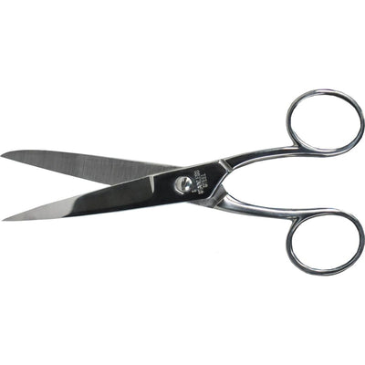 Desq - Schere 15 cm, verchromt, symmetrische Augen