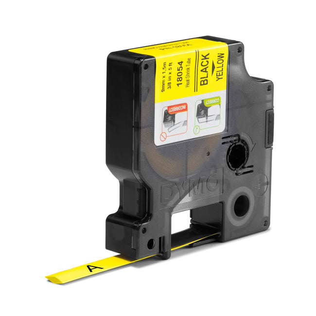 Dymo -  Labele  rhino industrieel krimpkous 9mm gl