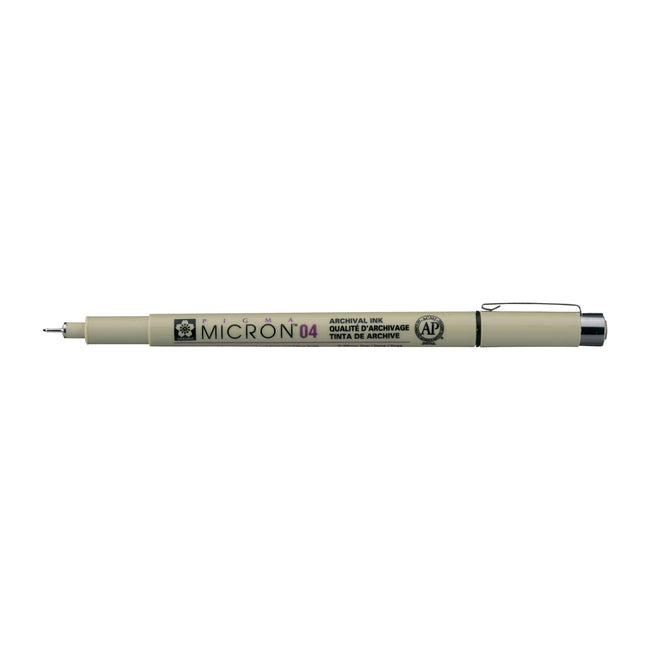 Sakura -  Fineliner pigma micron 04 0.4mm zwart