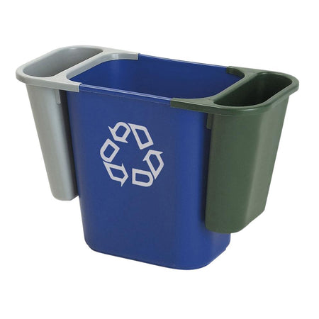Rubbermaid -  Papierbak recycling medium 26l blauw