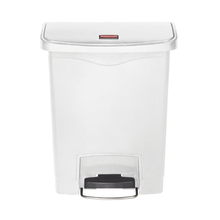 Rubbermaid -  Pedaalemmer slim jim step on 30l wit