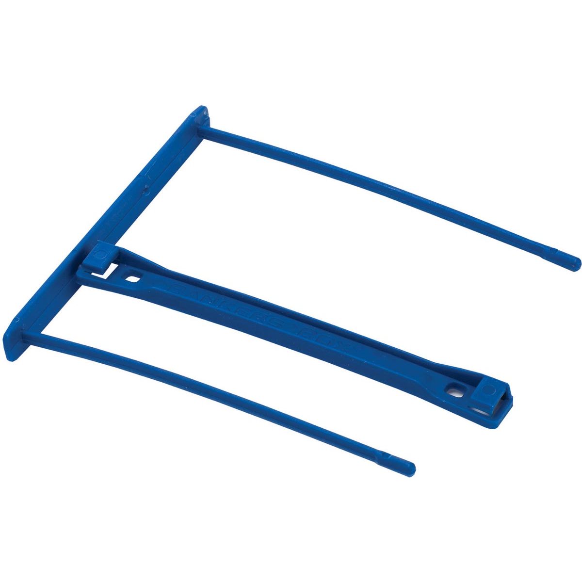 Bankers Box - Pro Clip, blau, Karton mit 50 Stück