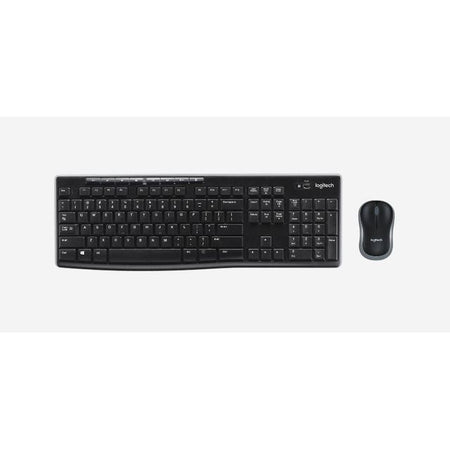 Logitech - Tastatur MK270 Qwerty + Maus schwarz