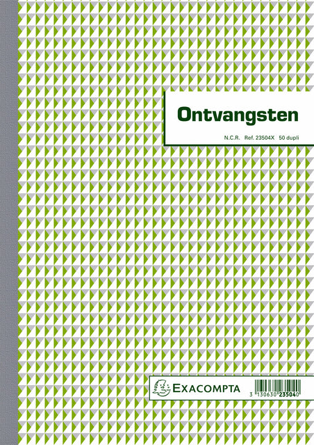Kasboek vielfältige Quittungen Dupli 50vel | 5 Stücke