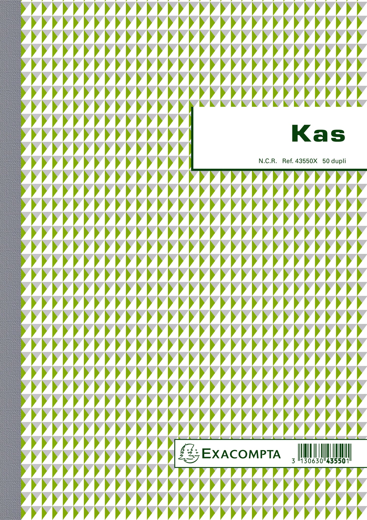 Exacompta - Kassenbuchverteiler dupli 50 Blatt NL | 5 Stück