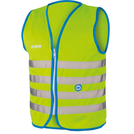 Wowow - Fun Jacket fluoreszierende Weste, grün, M (Kind)