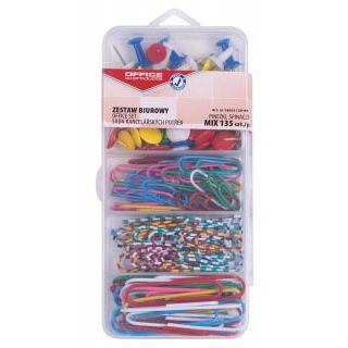 OFFICE products -   office set, 135 stuks